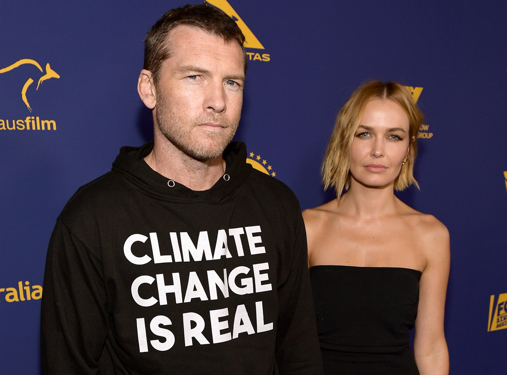 Sam Worthington, Lara Worthington, Australians In Film Sam Worthington, Lara Worthington, Australians In Film